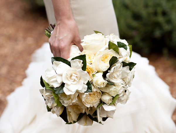 Wedding Flowers - Gardenia Bouquet